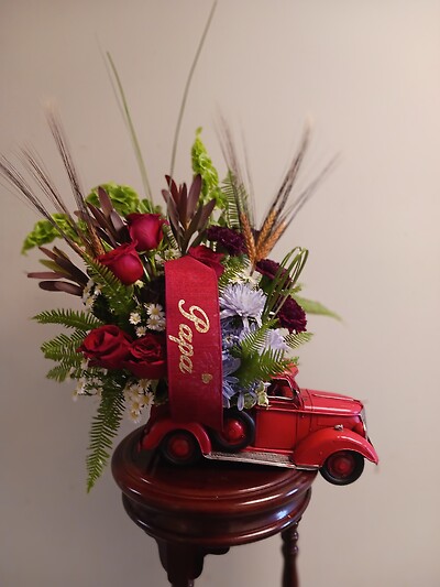 Red Truck Blooms
