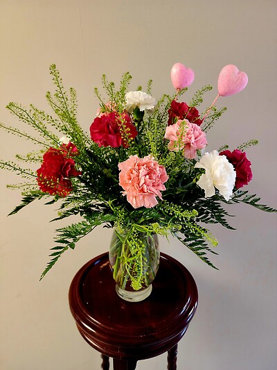 Dozen Mixed Carnations